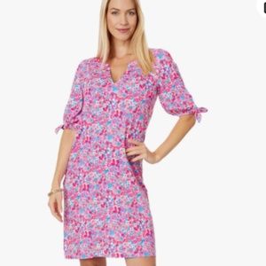 Lilly Pulitzer Easley T-Shirt Dress Aura Pink Baby Bloomer NWT SIZE XXL